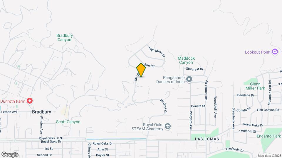 160 Mount Olive Dr Map and Location Details