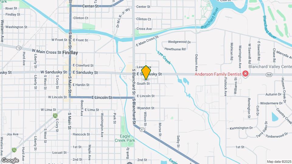 600 South St Map and Location Details