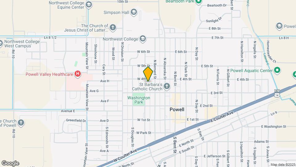 355 N Cheyenne St Map and Location Details