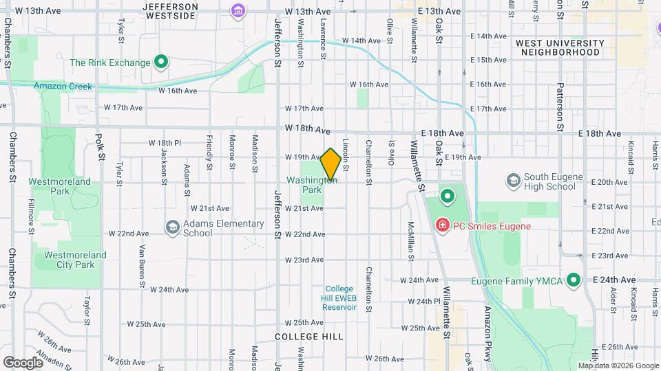 398 W 20th Ave Map and Location Details