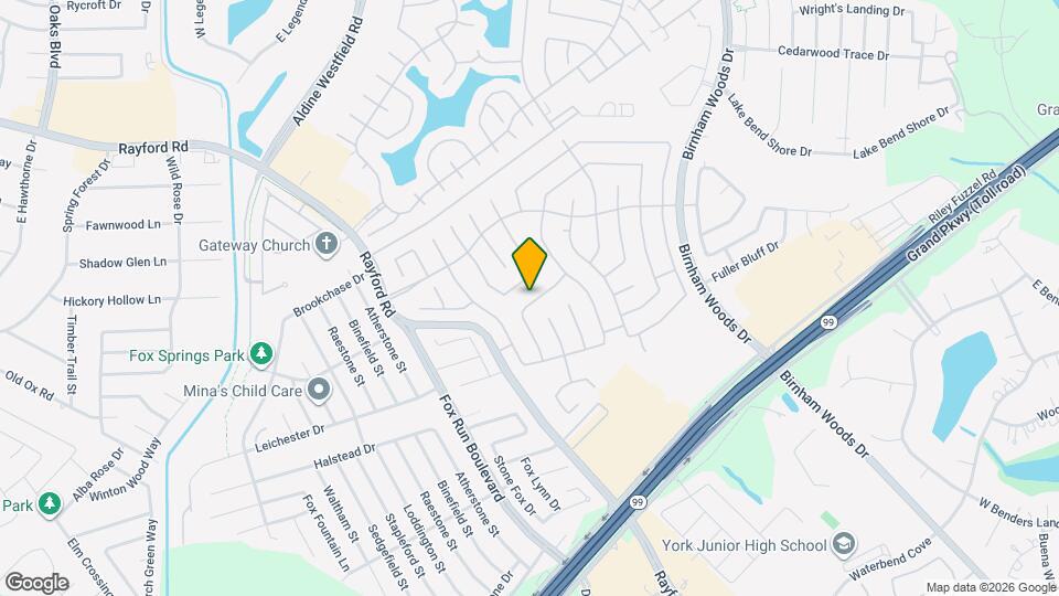 3023 Legends York Dr Map and Location Details