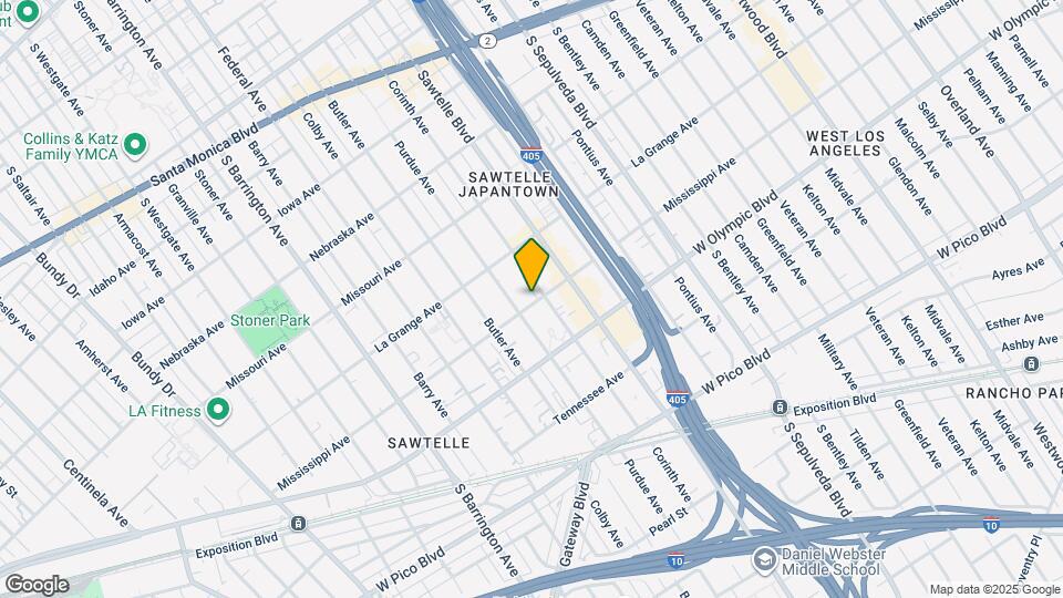 11347 Mississippi Ave Map and Location Details