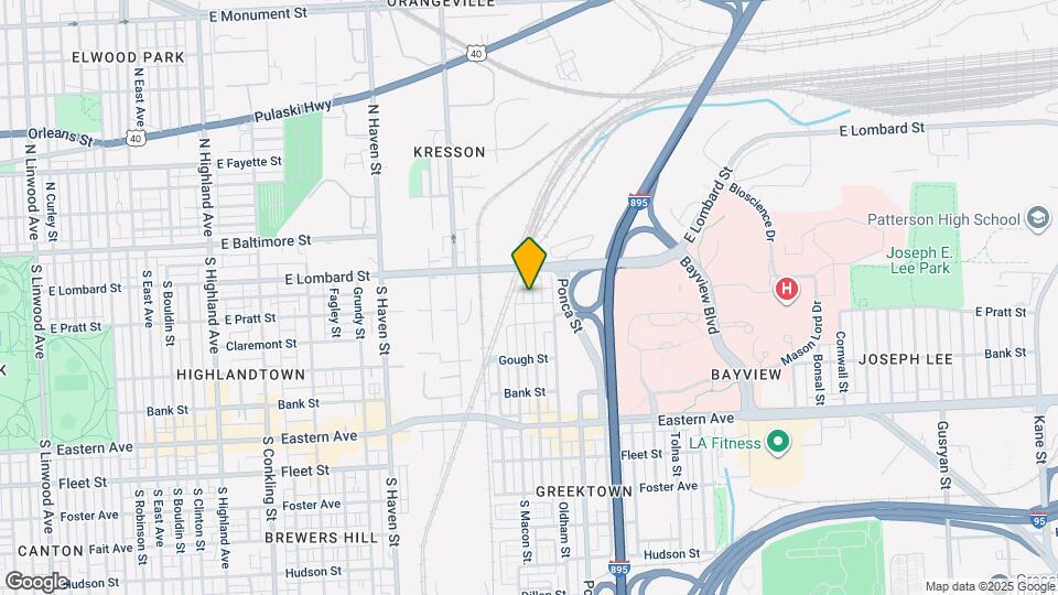 128 S Newkirk St Map and Location Details