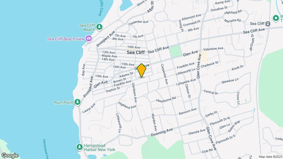 177 Franklin Ave Map and Location Details