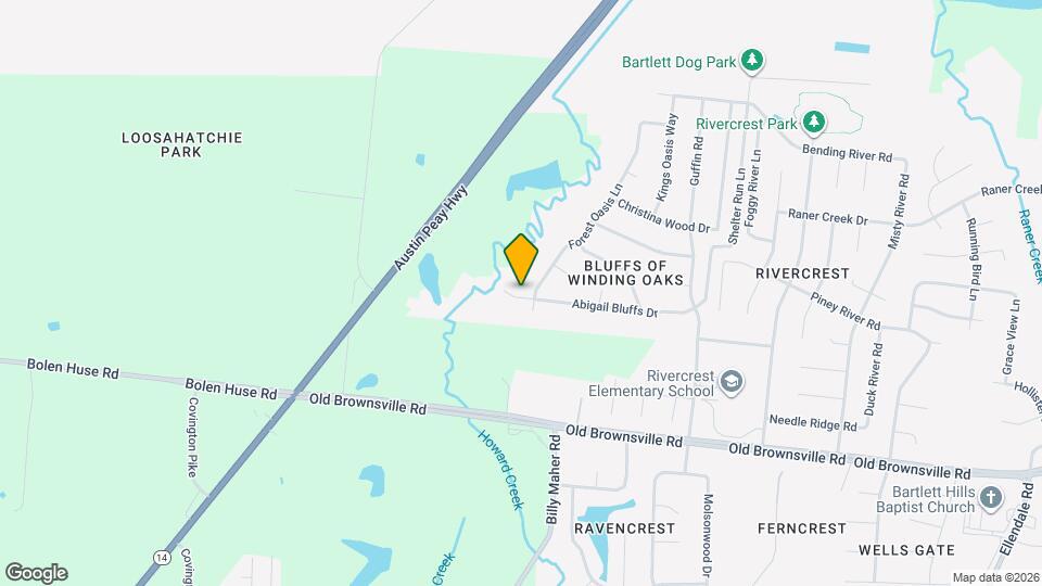 6010 Abigail Bluffs Cove Mapa y Detalles de la Ubicación