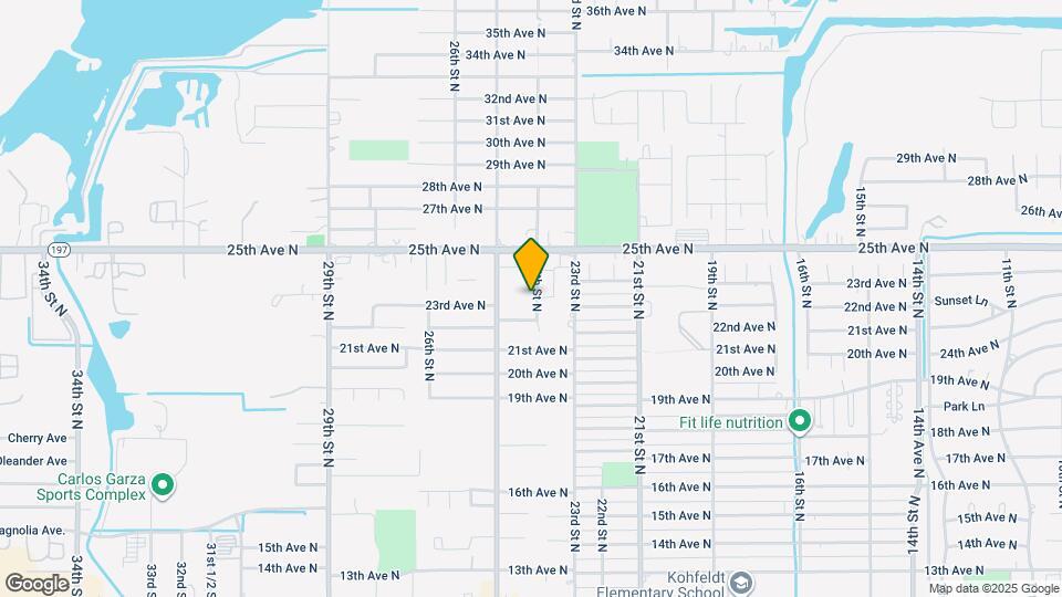 2107 24th St N Mapa y Detalles de la Ubicación