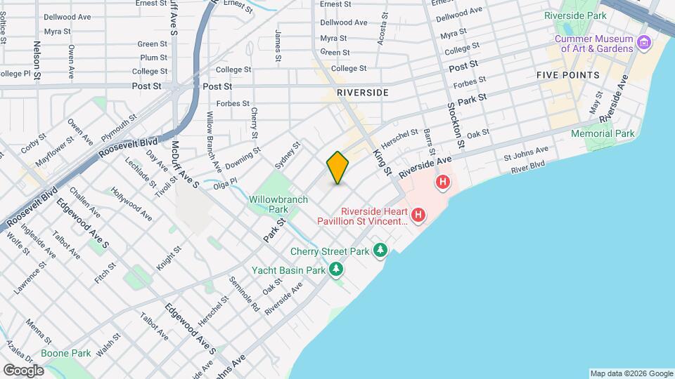 2798 Herschel St Mapa y Detalles de la Ubicación