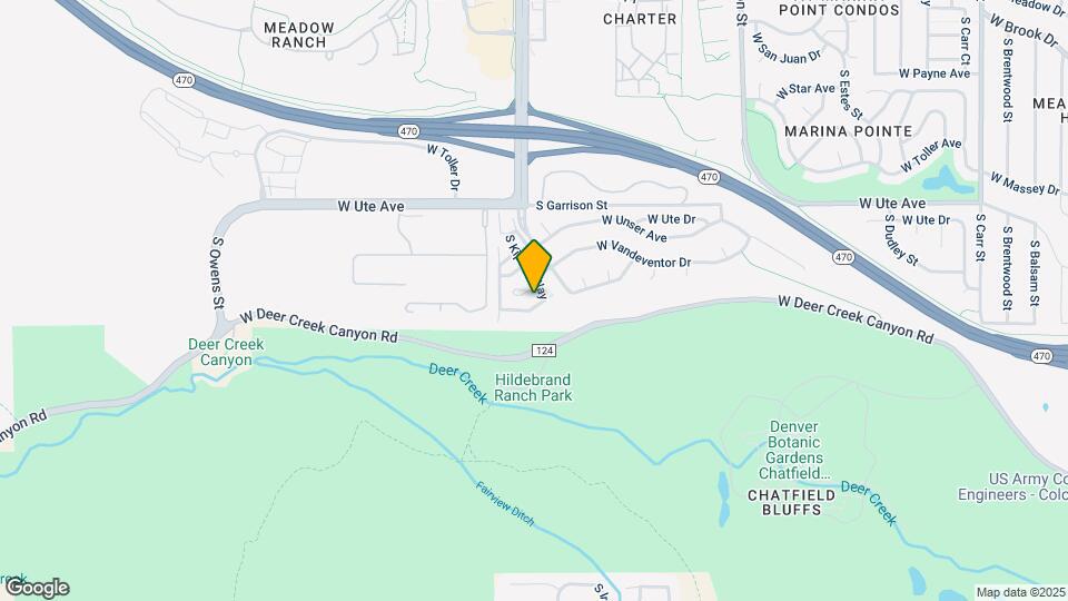 Chatfield Bluffs Map and Location Details