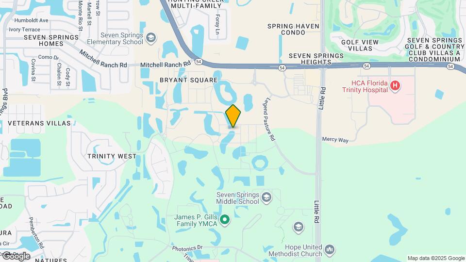 8519 Druid Oaks Ln Mapa y Detalles de la Ubicación