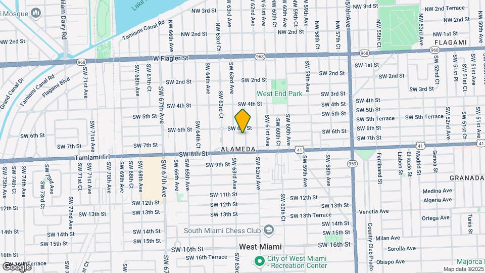630 SW 62nd Ct Map and Location Details