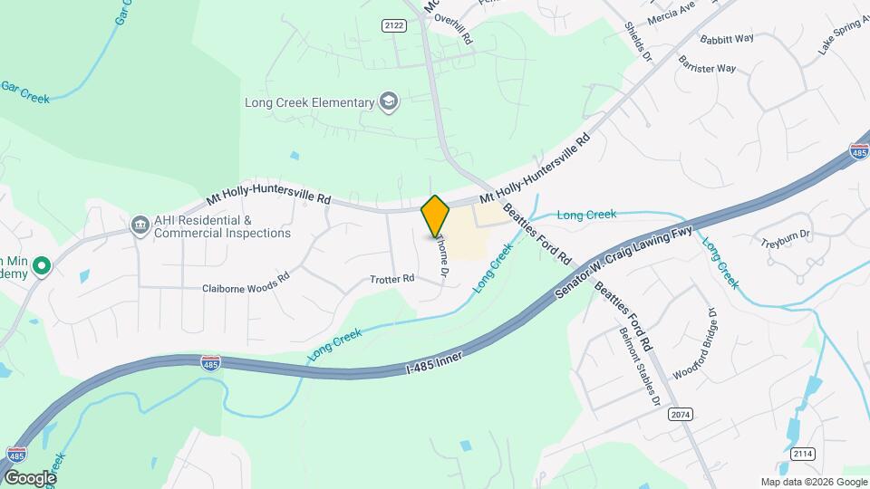 4705 Fox Thorne Dr Mapa y Detalles de la Ubicación