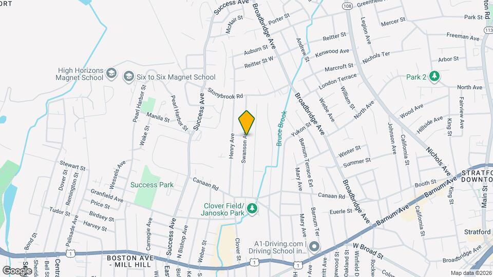 250 Swanson Ave Map and Location Details