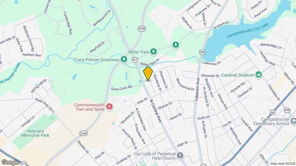 911 Maplewood St Map and Location Details