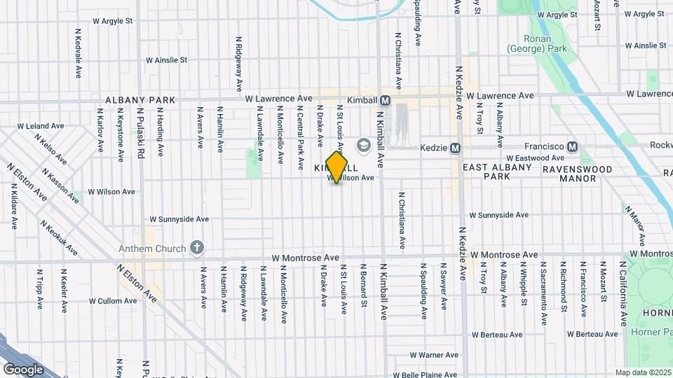 4540-4542 N Saint Louis Ave Map and Location Details