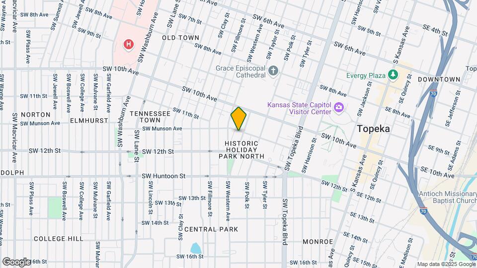 1101 SW Taylor St Map and Location Details