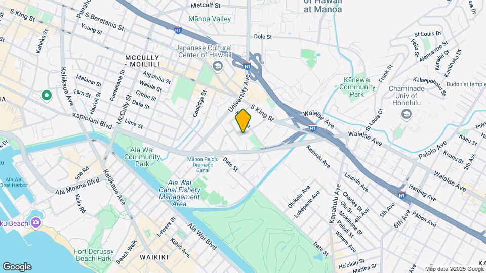 2730 Kahoaloha Ln Map and Location Details