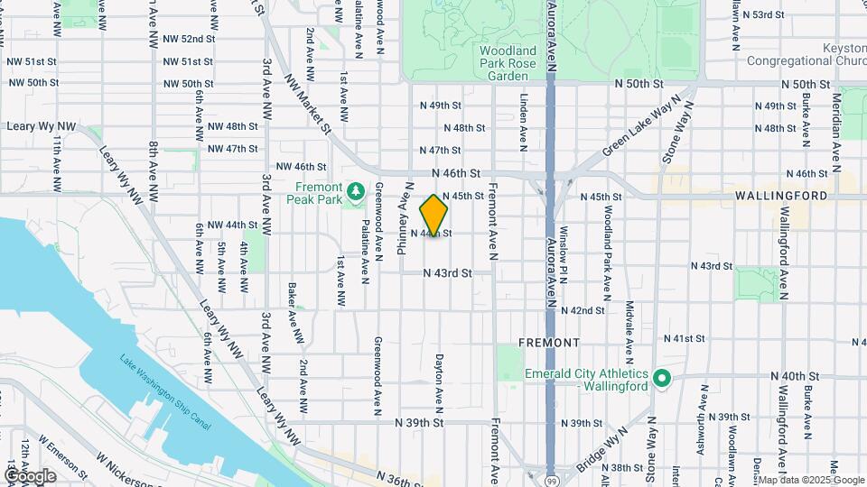 4332 Francis Ave N Map and Location Details