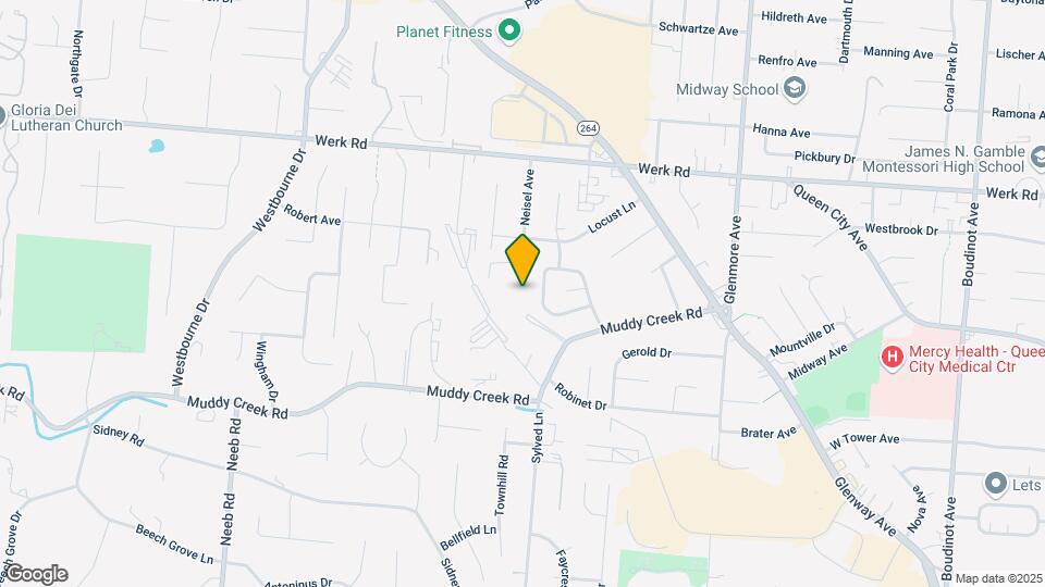 3636 Muddy Creek Rd Map and Location Details