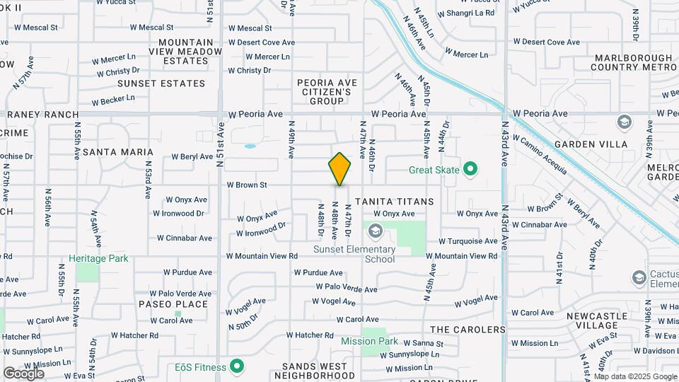 10047 N 48th Ave Map and Location Details