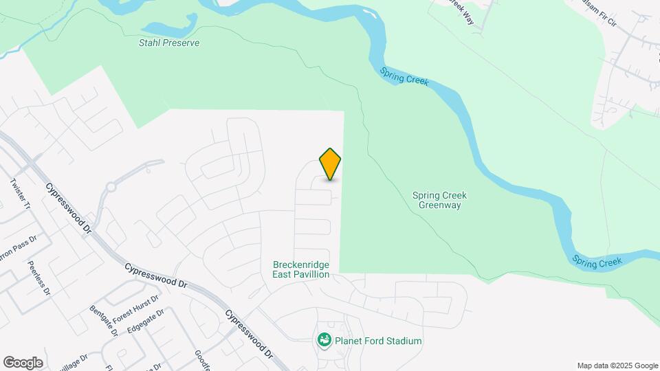 5735 Sycamore Glen Dr Map and Location Details