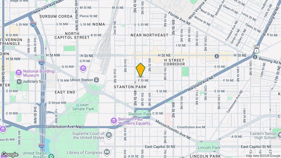 420 F St NE, Unit 420 F St NE unit B Mapa y Detalles de la Ubicación