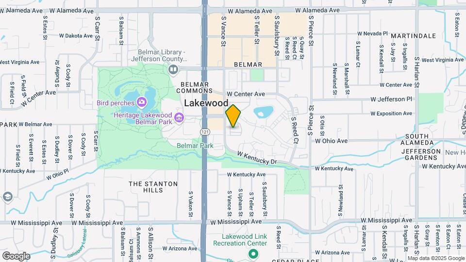 828 S Vance St Map and Location Details