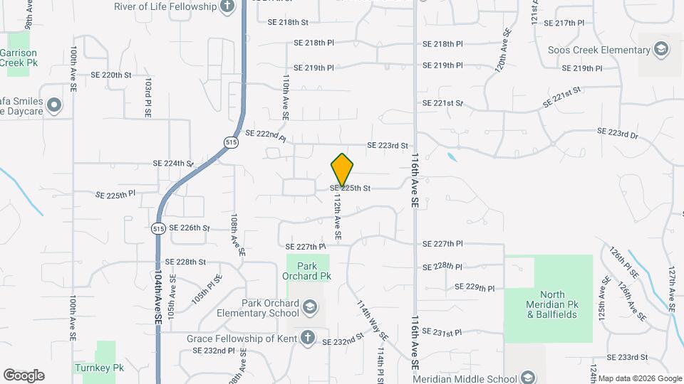 11201 SE 225th St Map and Location Details