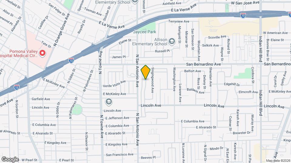 1487 Claremont Pl Map and Location Details