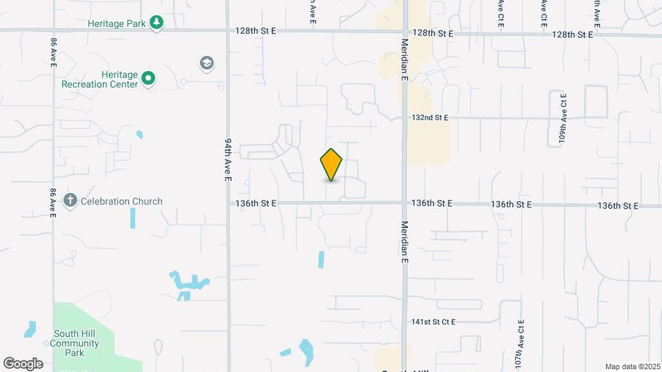 13501 98th Avenue Ct E Map and Location Details