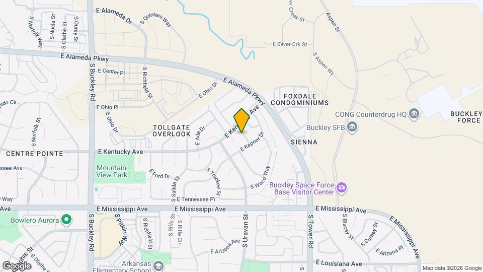 927 S Ventura St Map and Location Details