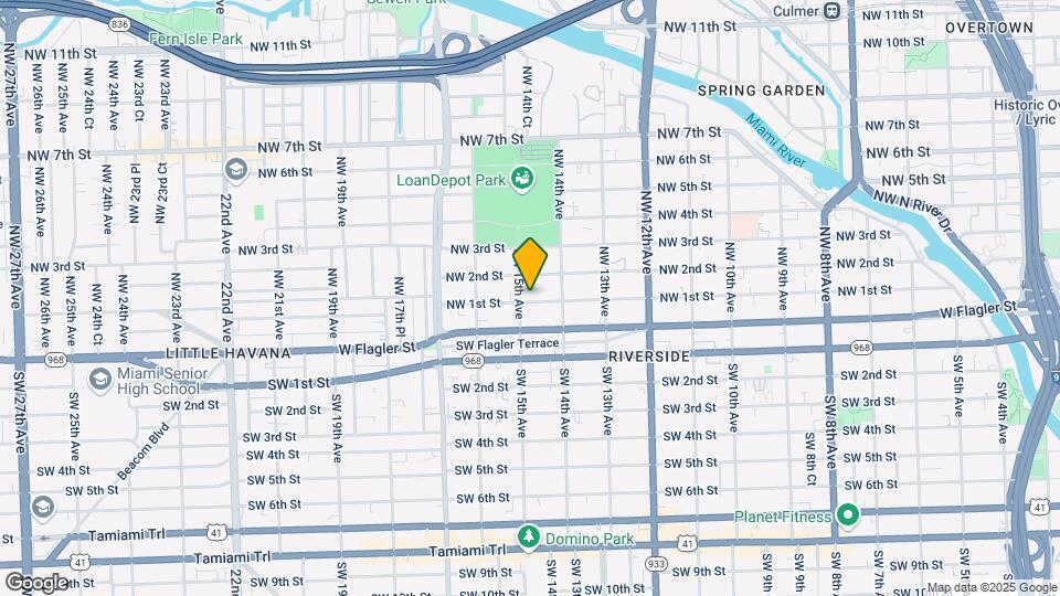 1459 NW 1st St Map and Location Details