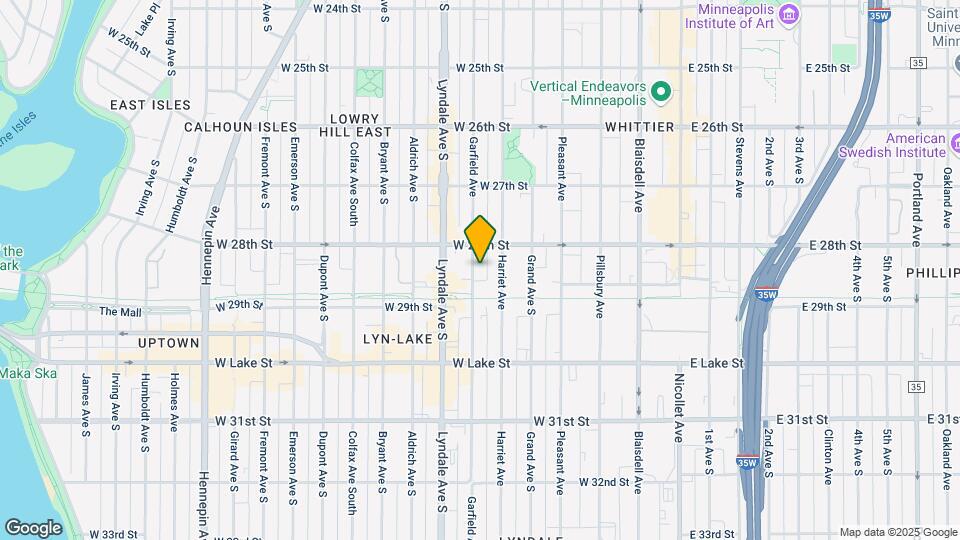 2821 Garfield Ave Map and Location Details