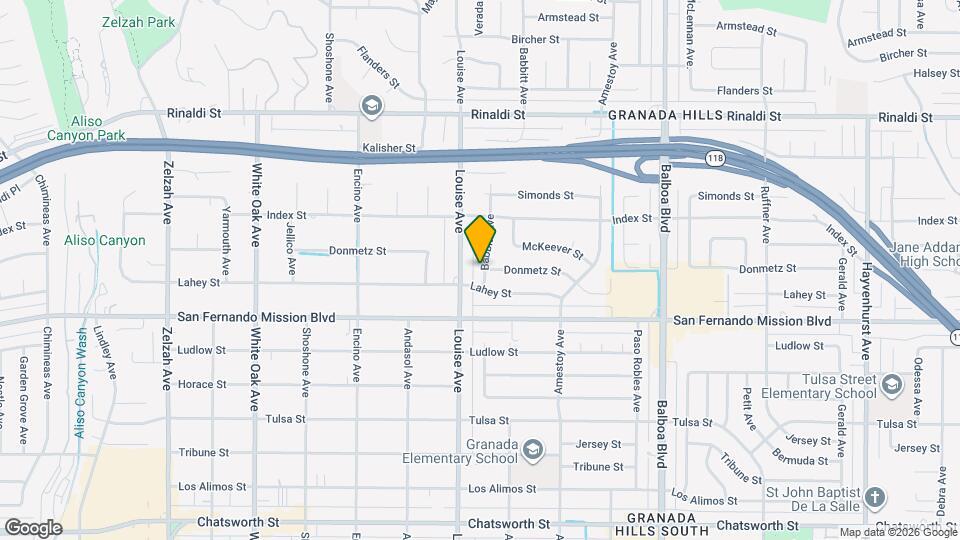 11151 Babbitt Ave Mapa y Detalles de la Ubicación