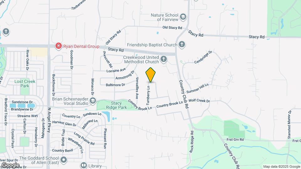 1724 Turnberry Ln Map and Location Details