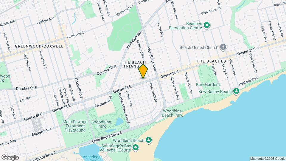 1842 Queen St Map and Location Details