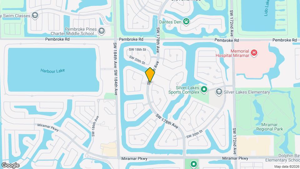 2348 SW 177th Ave Map and Location Details