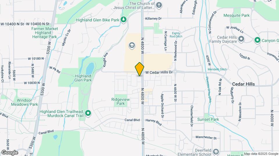 4817 Pocosin Ct Map and Location Details