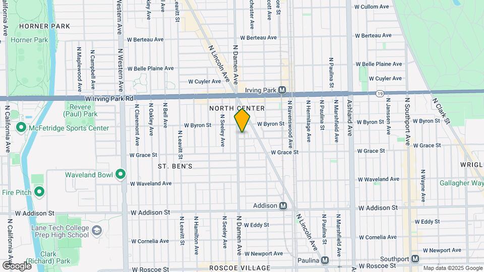 1938 W Berenice Ave Map and Location Details