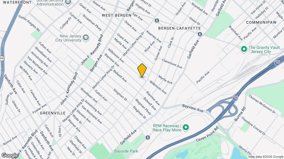 95 Wilkinson Ave Map and Location Details