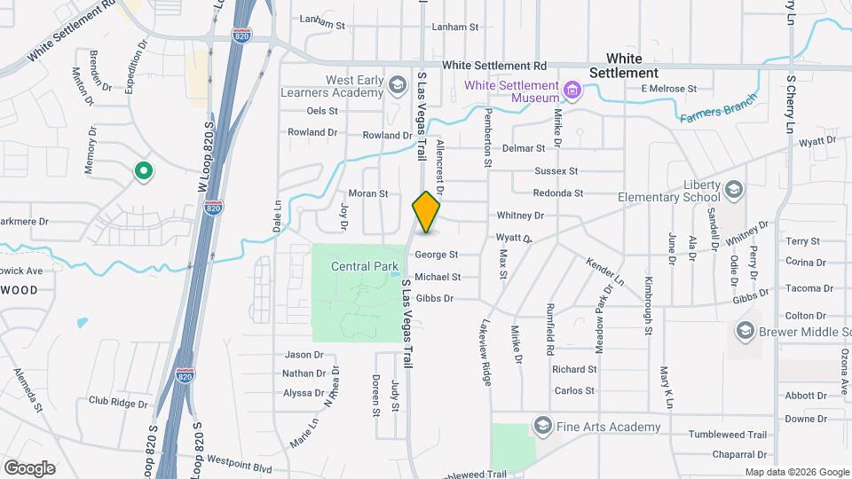 623 Allencrest Dr Map and Location Details