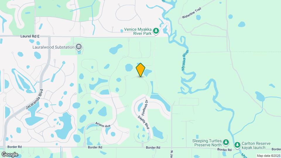 417 Daylily Blvd Map and Location Details