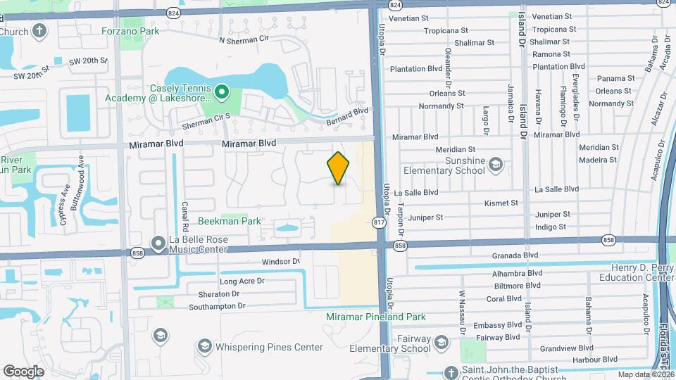 2761 SW 82nd Ave Map and Location Details