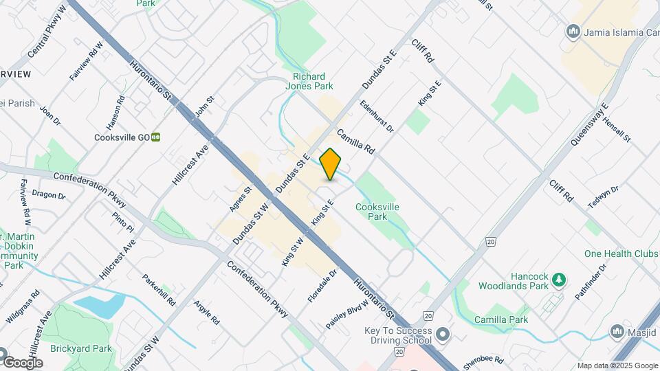 75 King St E Map and Location Details