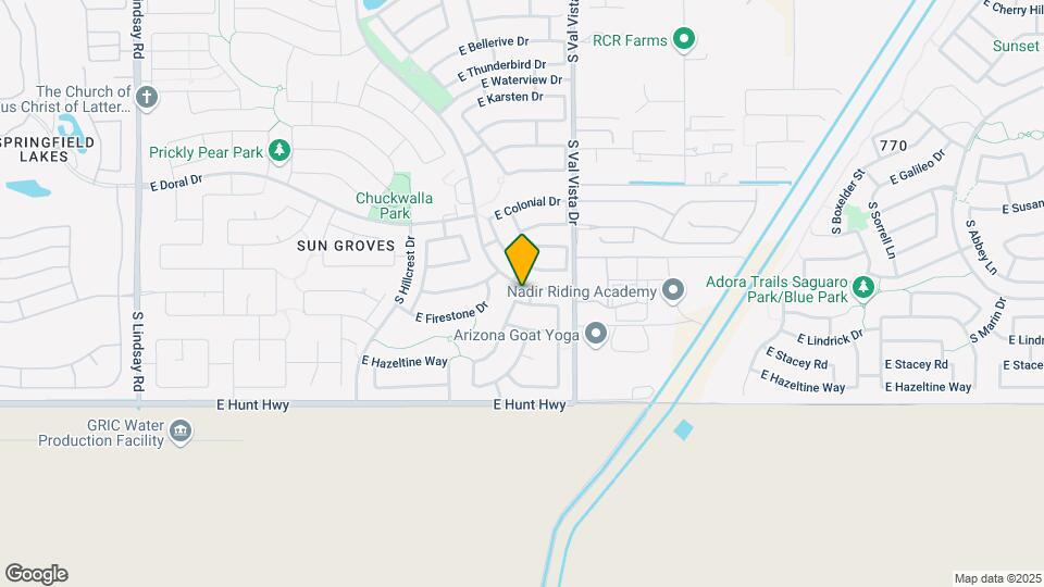 4842 E Firestone Dr Map and Location Details