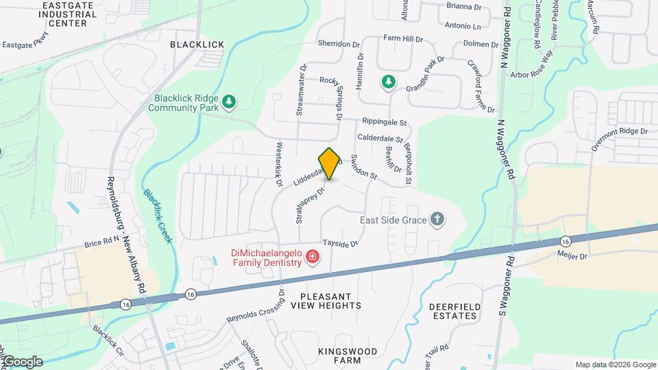 212 Strathsprey Dr Map and Location Details