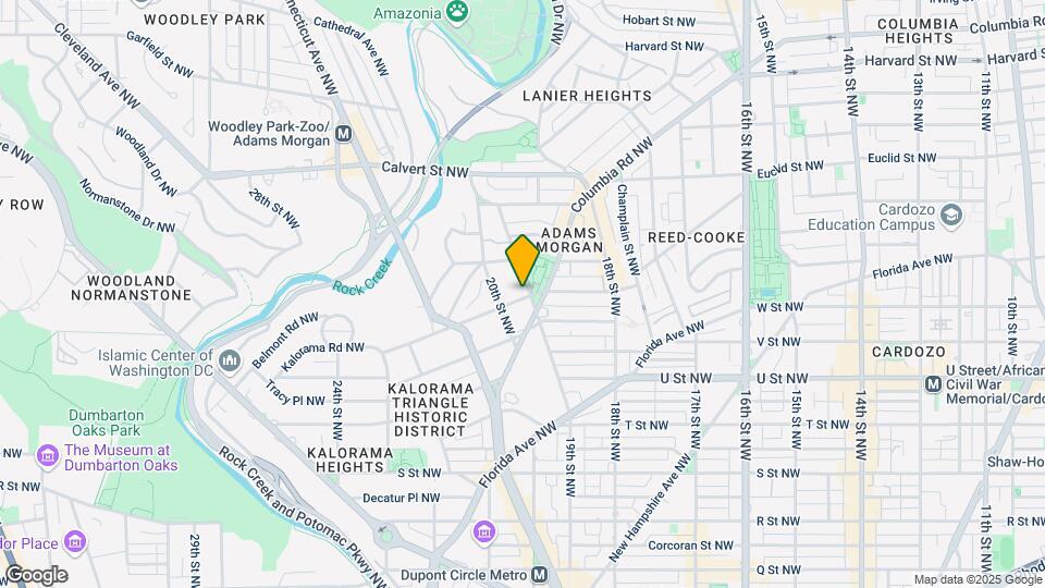 2300 19th St NW Map and Location Details