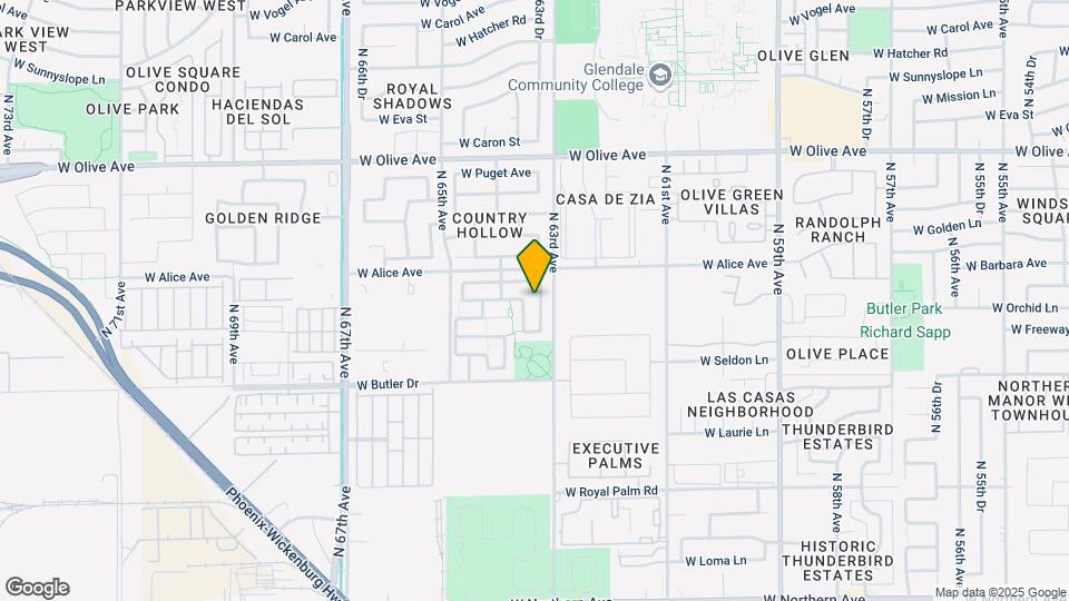 8562 N 63rd Dr Map and Location Details