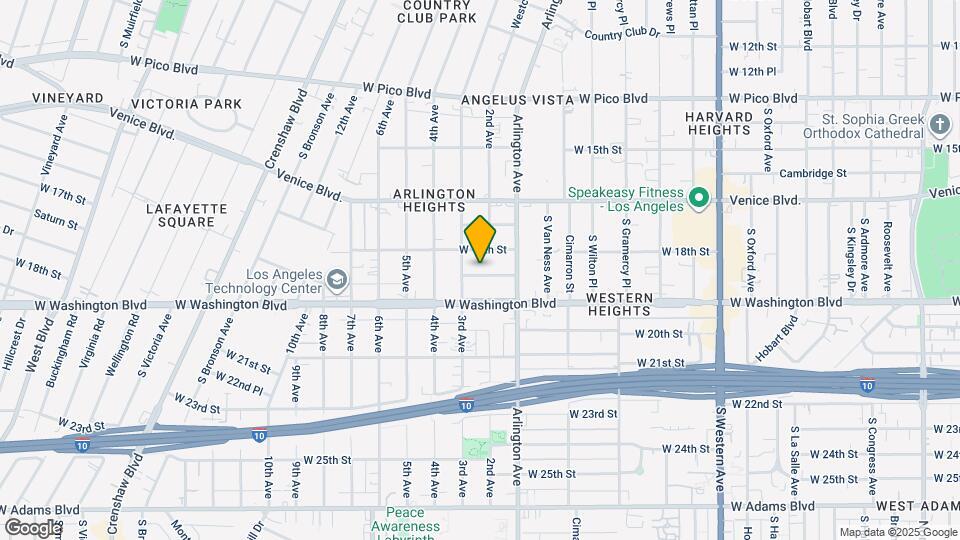 3207 W 18th St Map and Location Details