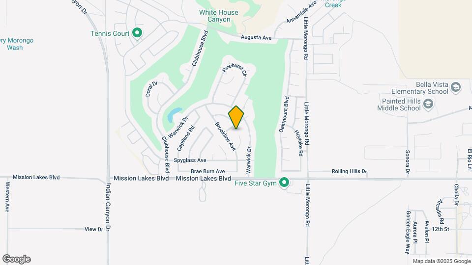 9551 Lido Ct Map and Location Details