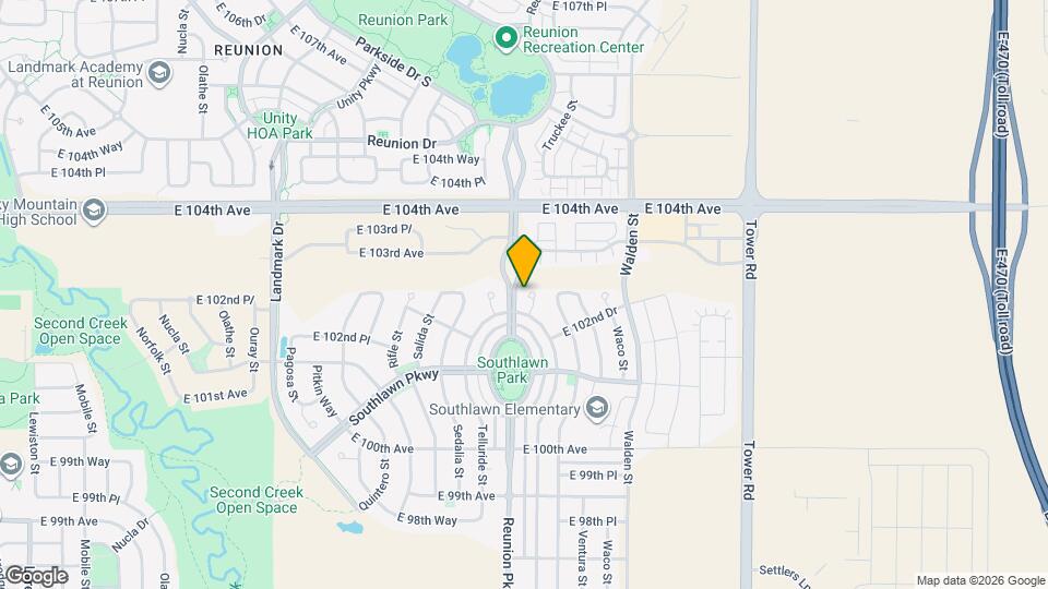 10291 Truckee Ct Map and Location Details